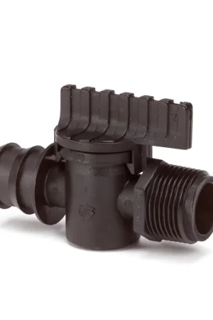 Alleen deze week - Afsluiter, pp, buitendraad x slangtule, ¾" x 16 mm