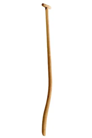 Alleen deze week | Talen Tools schopsteel, dubbel gebogen, gewaxt essenhout, l = 110 cm