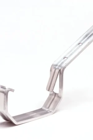 S-lon gootbeugel voor Mini bakgoot, aluminium, nr. 3, 95 mm, grijs, gebogen op 45° - Korting