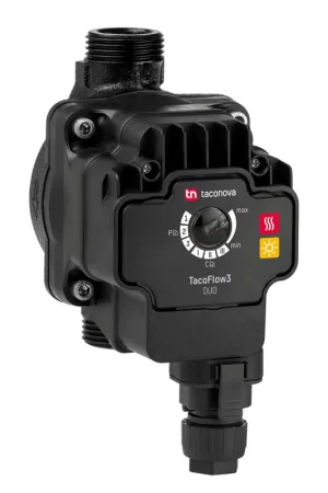 Premium - Watts circulatiepomp, TacoFlow3 DUO (Solar), type 15-60/130 M/M, 1"