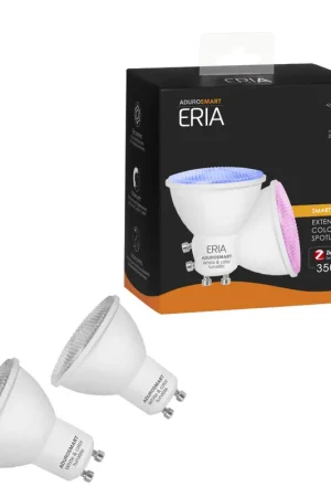 Bespaar nu - AduroSmart ERIA® Tunable Colour spot, GU10, 6 W (2-pack)