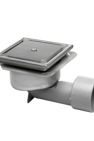 Aquaberg Blücher Compact afvoerput met rand&rooster, rvs316/rvs304, vert.verst, 197x197mm,oa/za,50kN - Sale