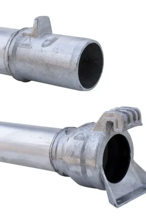 Humet snelkoppelbuis met insteekkoppeling, aluminium, l = 6 m, 102 mm - Korting