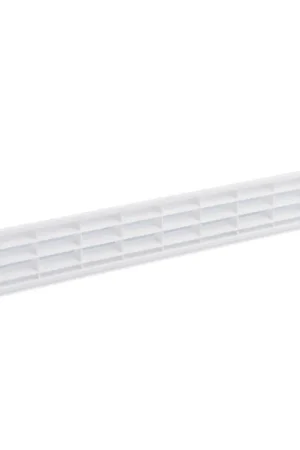 Nedco plintrooster, ps, 458 x 75 mm, wit | Bijna uitverkocht