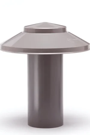 Veilig betalen | Ontluchtingskap, pvc, enkelwandig, excl. plakplaat, 60 mm