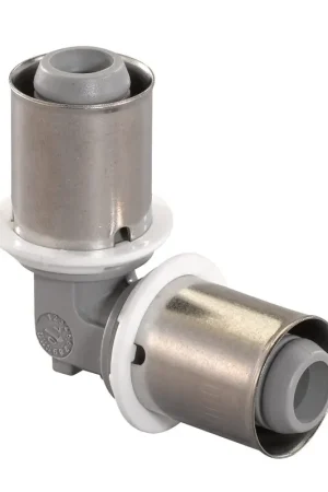 Uponor knie 90°, S-Press, ppsu, 2x pers, Kiwa, 50 mm - Premium