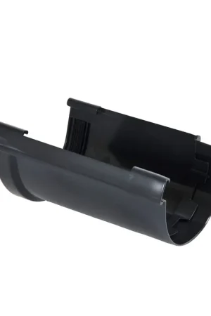 Bestelbaar - Nicoll Techtan Vodalis expansiestuk voor mastgoot pvc, zwart, RAL 9011, 140 mm