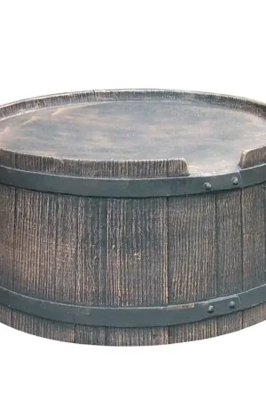 Roto regentonstandaard houten look, voor 240 liter regenton, 67 x 32 cm | Tijdelijke actie