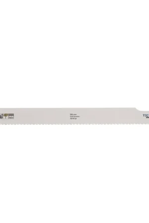 Tecwerk reciprozaagblad, metaal, l = 300 mm, verp. à 5 st, tand 2,5-1,8 mm / tpi 10-14, getordeerd | Koopje