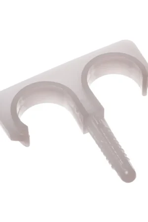 Plugclip voor Uponor buis, kunststof, dubbel, 20 - 24 mm - Populair bij klanten