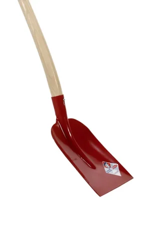 Rechtstreeks uit de fabriek - Talen Tools betonschop, gehard staal, 220 x 350 mm, rood, dubbel gebogen essenhout steel 110 cm