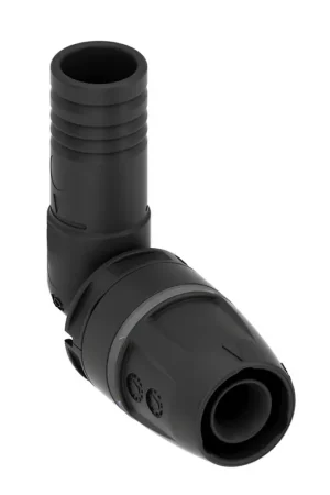 Zolang de voorraad strekt - TECElogo insteekknie 90°, ppsu, 2x steek, 20 mm