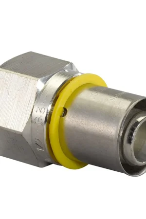 Goed beoordeeld - Uponor MLC-G gas schroefkoppeling, pers x binnendraad, 25 mm x ¾"
