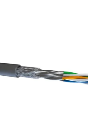 Goed beoordeeld - TKF UTP kabel, 4x 2x 23AWG, HFFR-LS, Eca, grijs, Cat.7 S/FTP B2ca, l = maximaal 1000 m
