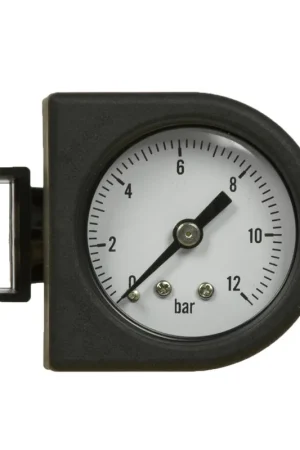 Premium - Ebara manometer met achteraansluiting, droge uitvoering, voor type Servopress LP, 0 - 12 bar