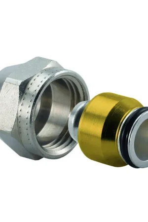Premiumkwaliteit | Uponor klemkoppeling, S-Press, messing, klem x binnendraad euroconus, 20 mm x ¾"