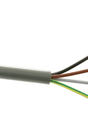 Nieuw binnen - TKF YMvK installatiekabel, Dca-s2, d2, a3, 4G2,5 mm², gr/gl-br-zw-gr, l = maximaal 500 m