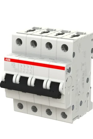 ABB installatieautomaat, 4P, 6 kA, B-karakteristiek, 20 A - Professionele kwaliteit