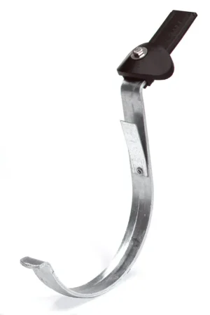 Veilig winkelen | Waveclip golfplaatbeugel voor dakgoot, gegalvaniseerd, 150 mm