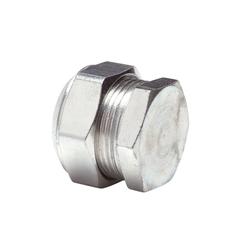 Bonfix eindkap, staal verzinkt, 1x knel, 22 mm | Hoog gewaardeerd