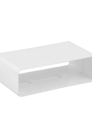 Nedco buisverbinder met terugslagklep, voor keukenventilatie, pvc, 2x mof, 204 x 60 mm | Zeer goed beoordeeld