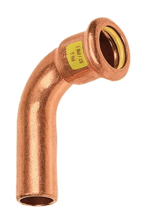 Sanha Press Gas bocht 90°, koper, pers x spie, 15 mm | Veel gekozen