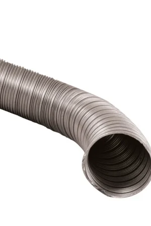 Nedco afvoerslang, rvs, flexibel, temperatuurbereik tot 600 °C, d = 100 mm, l = maximaal 30 m | Pak je kans