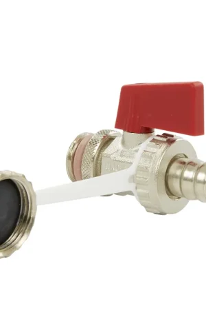 Bespaar nu - Caleffi vul- en aftapkraan, type 538, messing verchroomd, 10 bar, ½"