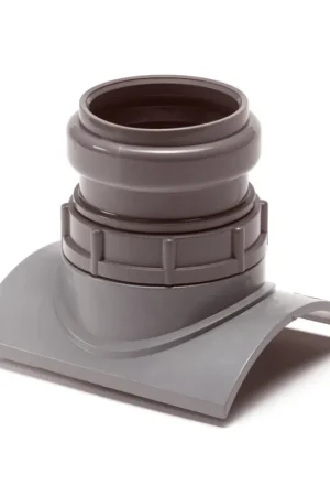 Snelle levering | Klemaanboorzadel, pvc, klem x manchet, 110 x 50 mm