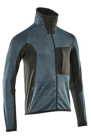 Voordeelprijs | Mascot Advanced fleece trui, donkerpetrol/zwart, maat L