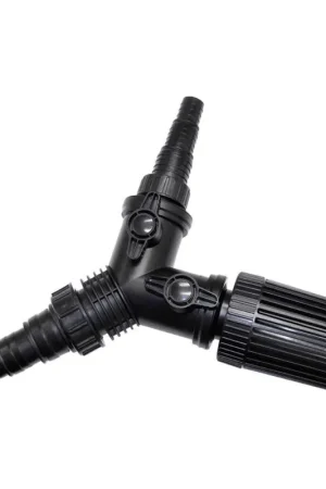 Nieuw product | AUGA 3-weg verdeler, incl. kraan, type MD-3, dubbele aanzuiging