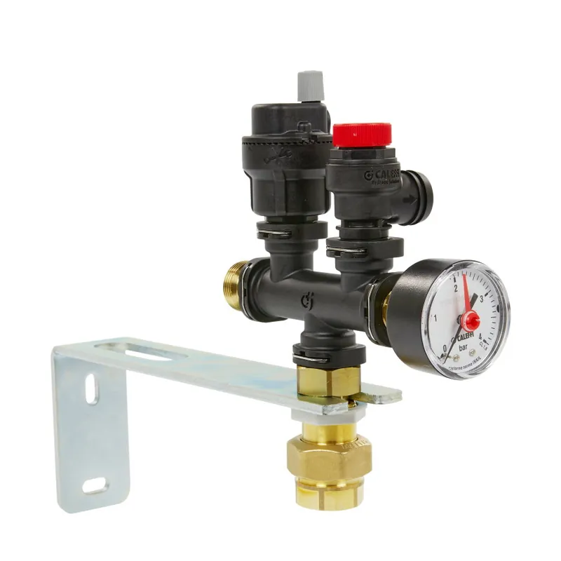 Nieuwe release - Caleffi expansievatconsole, type 305, voorgemonteerd, 3 bar, ¾"