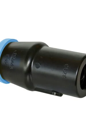 Hawle overgangskoppeling, type K6380, steek x inwendig koper, zwart, Kiwa, 40 x 28 mm | Nieuw gelanceerd