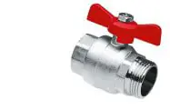 Bonfix kogelkraan 1/2 inch binnendraad x 1/2 inch buitendraad plusvlindergreep 92325 | Topkwaliteit