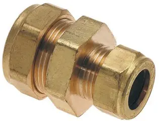 Bestel vandaag - Bonfix overschuifkoppeling verloop 15 x 10 mm messing 82466