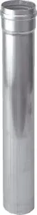 Actie - Burgerhout Alu-Fix rookgaspijp 130 mm mof x spie l=2000 mm mugrofix aluminium 400451646