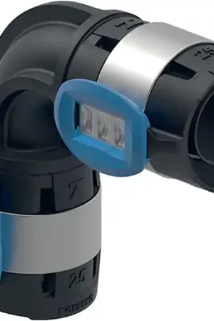 Aanbieding | Geberit FlowFit bocht 90° 25 mm PPSU 620.072.00.1