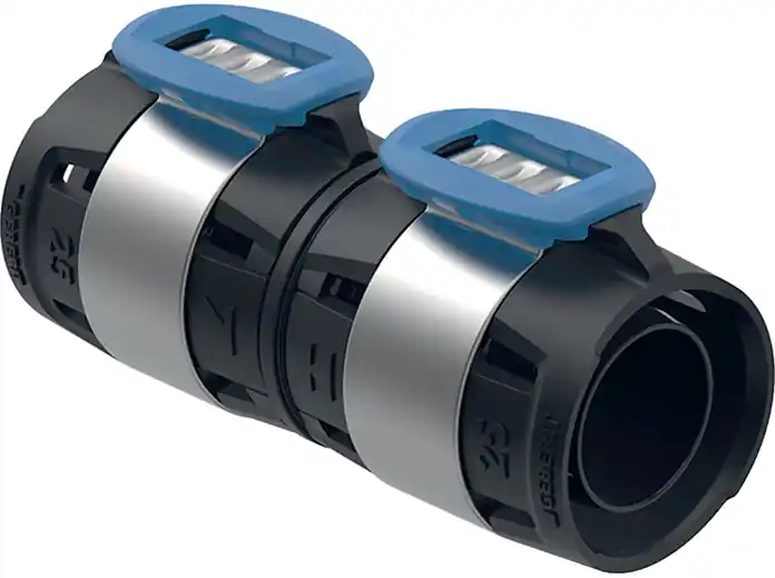 Actie - Geberit FlowFit koppeling 40 mm PPSU 620.014.00.1