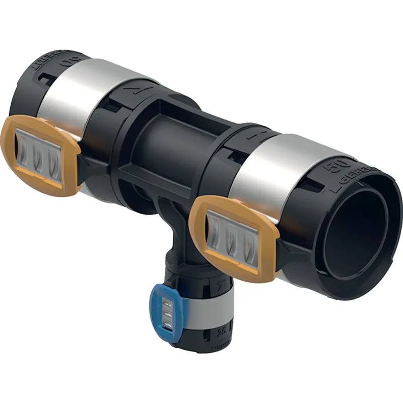 Geberit FlowFit verloop T-stuk PPSU d50-32-50 | Korting