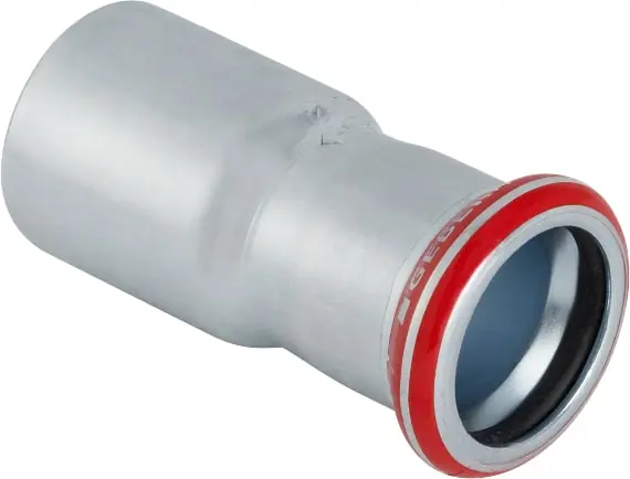Snelle verzending - Geberit Mapress C-staal verloopstuk 54x28 mm spie x persmof 22322