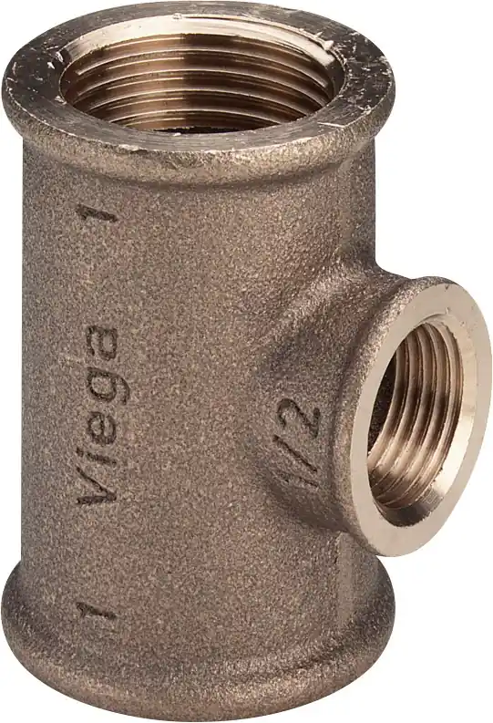 Deal | Viega brons/messing t-stuk 3/4 264246
