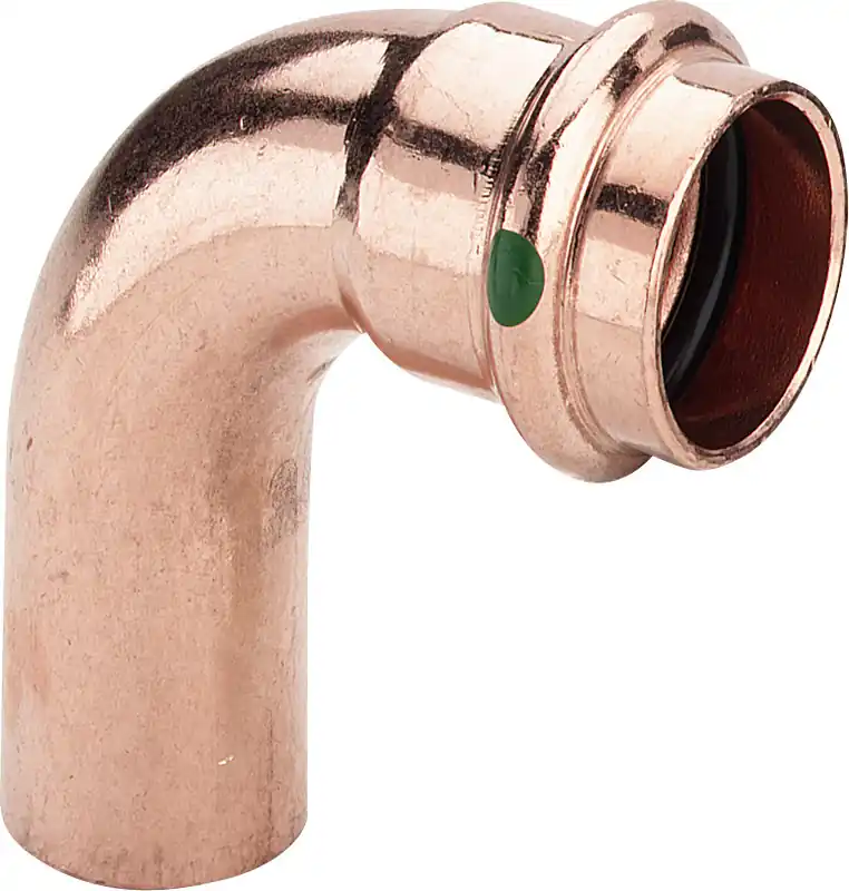 Viega Profipress bocht koppeling, 90gr, 15mm x 15mm, koper (insteek x pers) - Koop vandaag