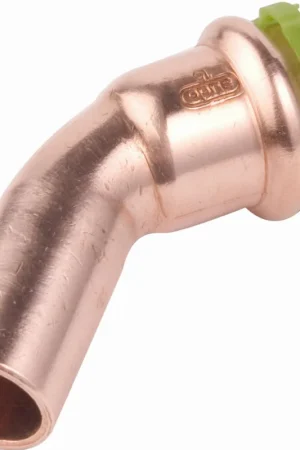 Zeer goed beoordeeld - VSH SudoPress koper insteekbocht 45° 12x12mm 6670171