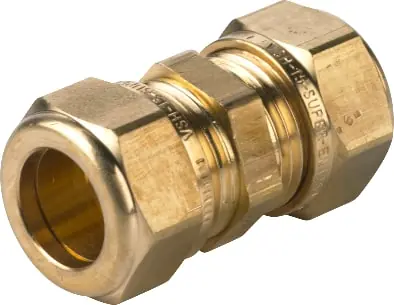 Actie | VSH Super knel sok messing 15x15mm 0860301