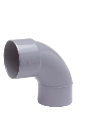 Zeer goed beoordeeld - Wavin L-Bocht, Wadal, 90° graden, PVC, 32mm x 32mm (lijmmof x lijmhouder), grijs