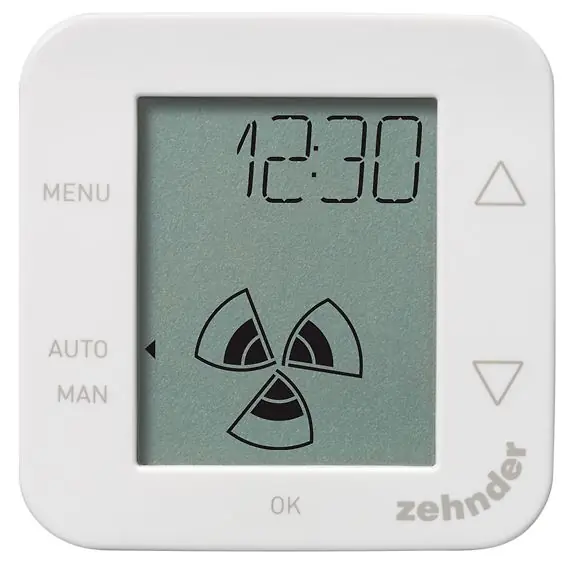 Zehnder ComfoSense 55 bedieningspaneel inbouw 11,99-12V DC IP44 655010200 - Nieuw