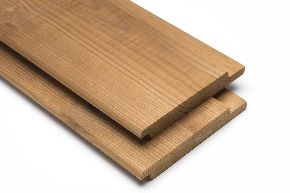 Bestseller - Ayous channelsiding thermisch gemodificeerd 18x140x2750mm BOUWSUB