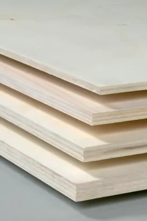 Op = op | Multiplex populieren 22mm 250x122cm - onbehandeld - B/BB BOUWSUB