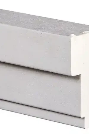Hoog gewaardeerd | Kozijnprofiel type B 90x110x2950mm gegrond hardhout, tussenstijl BOUWSUB