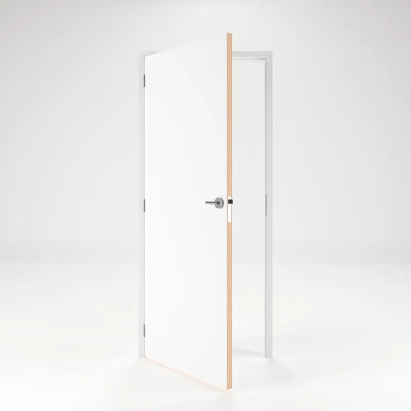 Populair - DKC Boarddeur Honingraat - rechtsdraaiend - 83x211,50cm - stomp - 56x120mm kozijn - muurdikte 100mm - Austria BOUWSUB